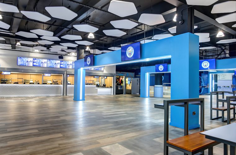 Man City Concourse Fit Out