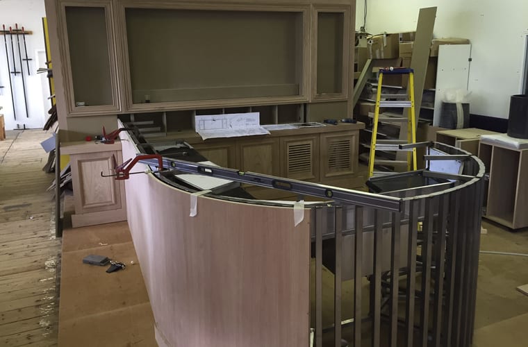 Home Bar Construction & Assembly