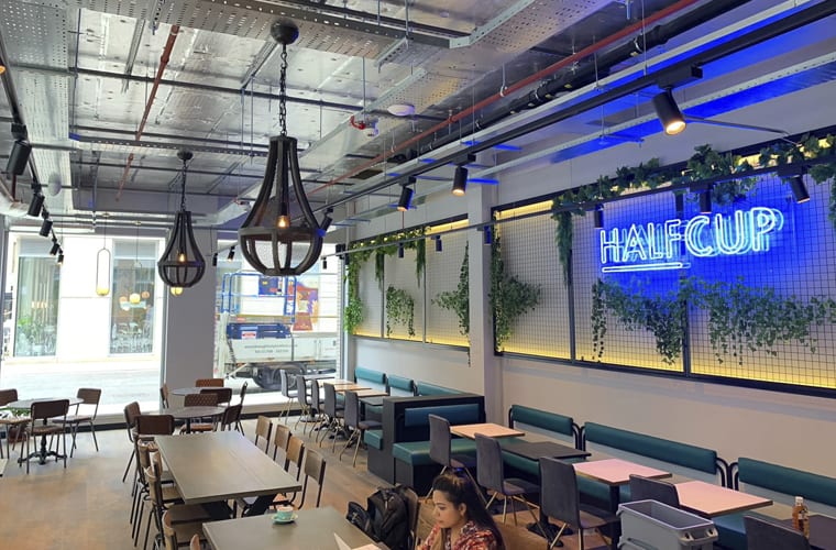 HALFCUP Restaurant Fit Out