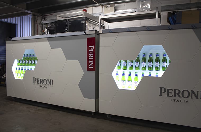 Peroni Branded Mobile Bar