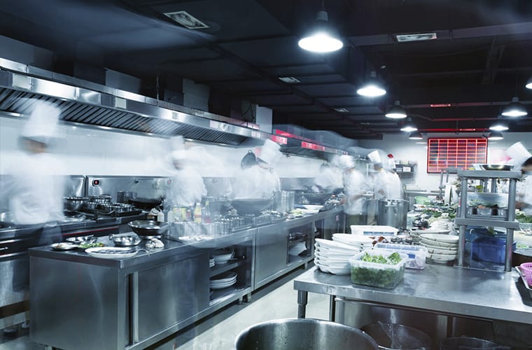Commercial Kitchen Zones