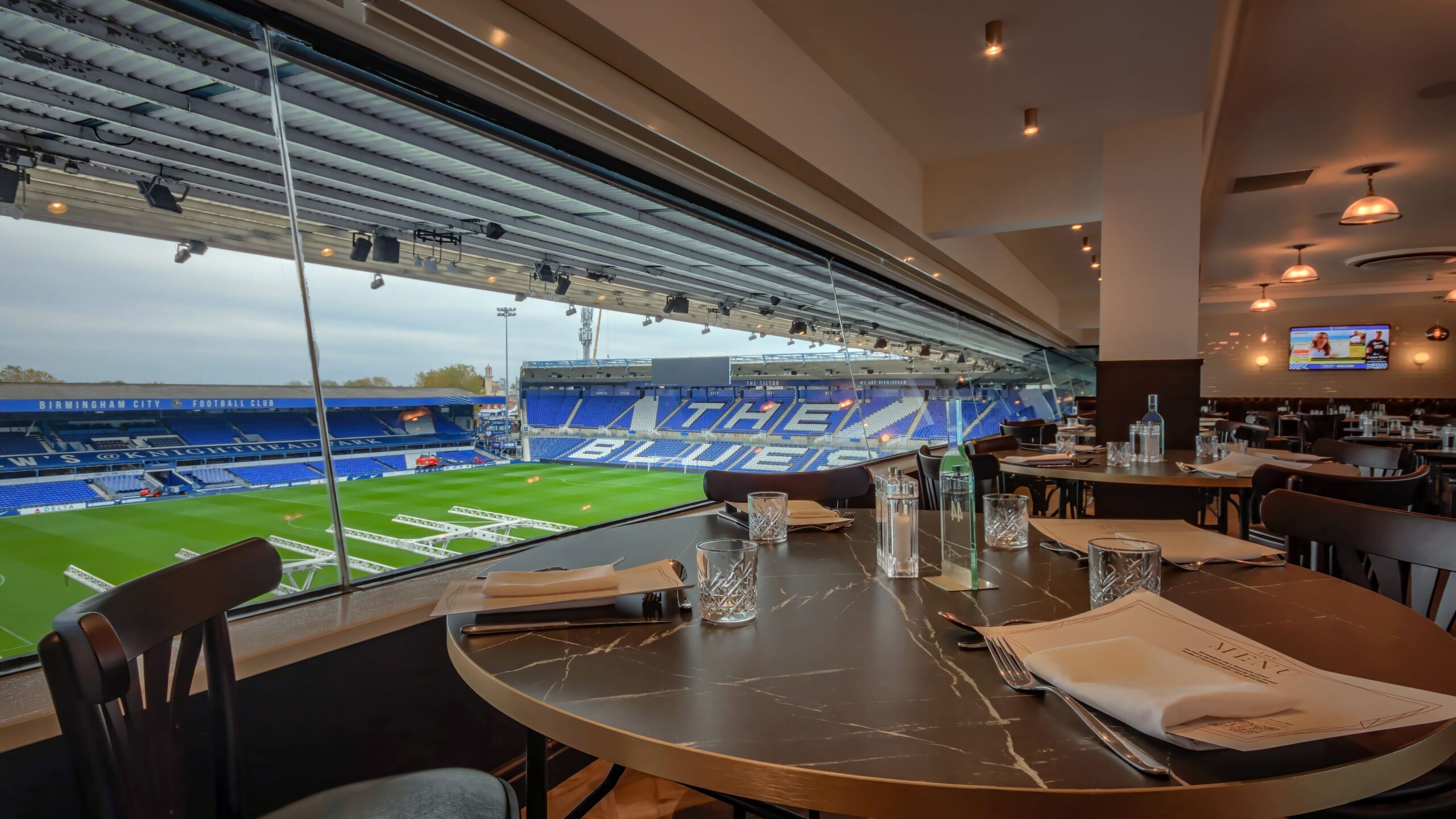 Pitch view from dinning table in the Garrison.